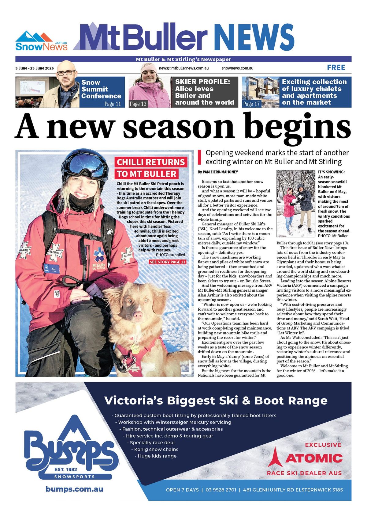 Mt Buller News, June 2026 Post feature image