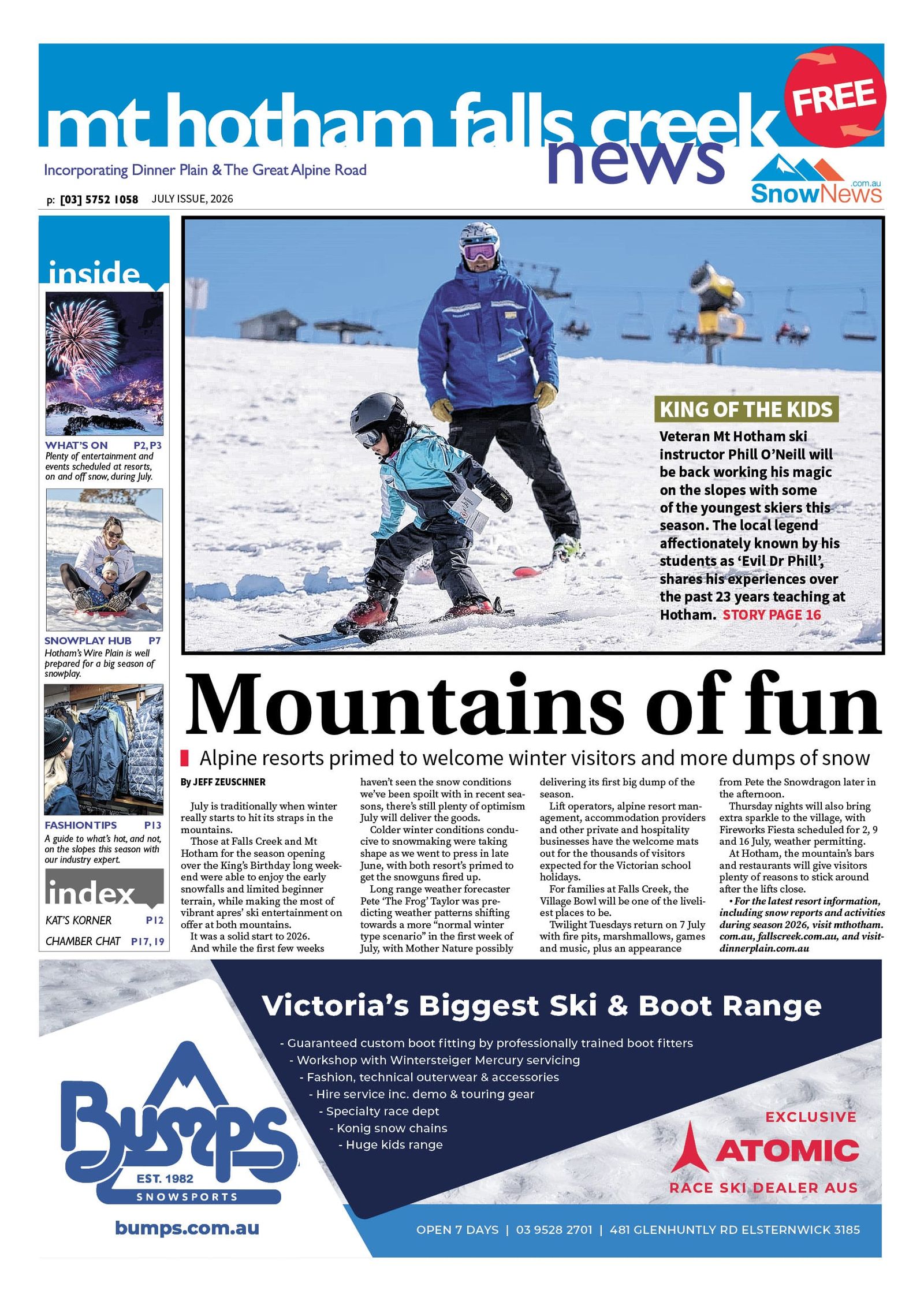 Mt Hotham Falls Creek, July, 2026 Post feature image