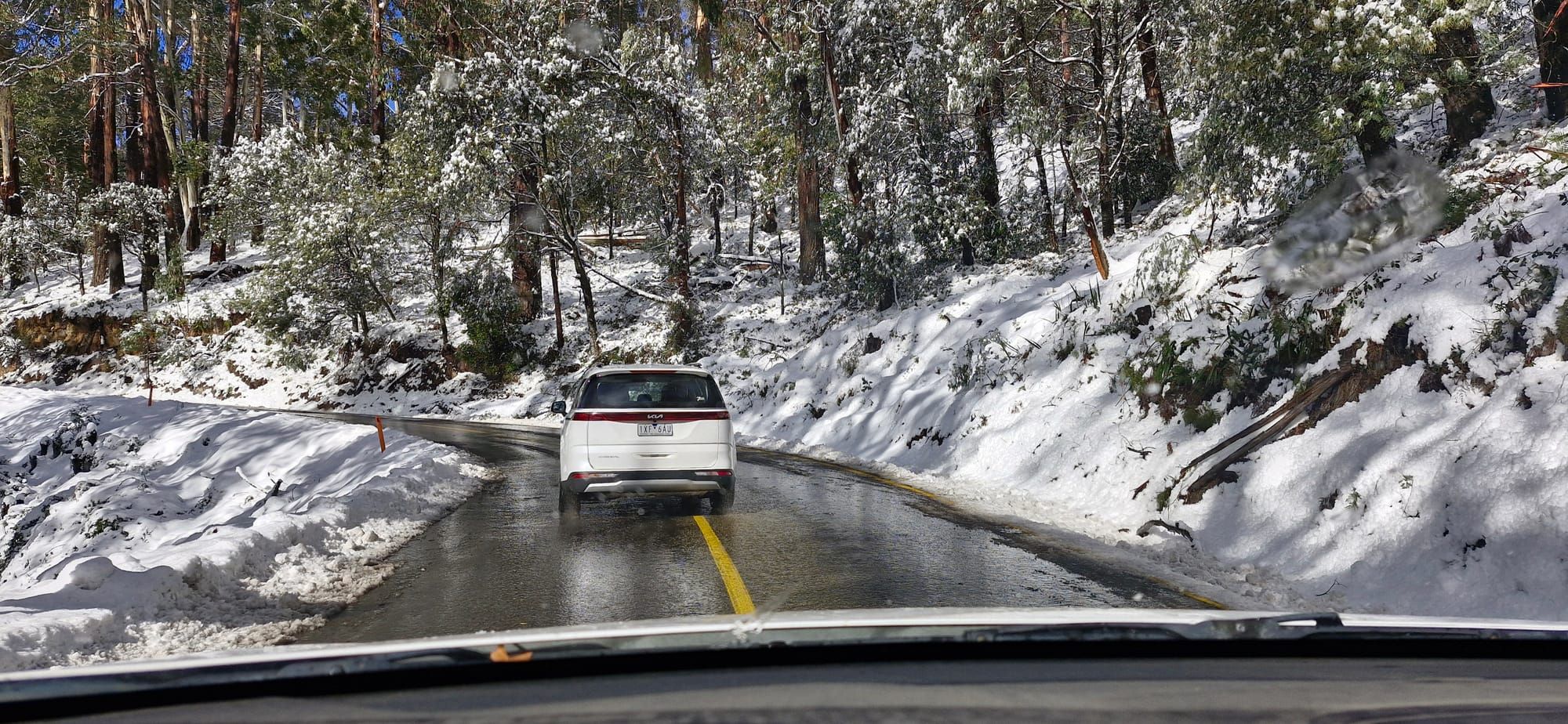 Carry wheel chains, slow down, take breaks Post image