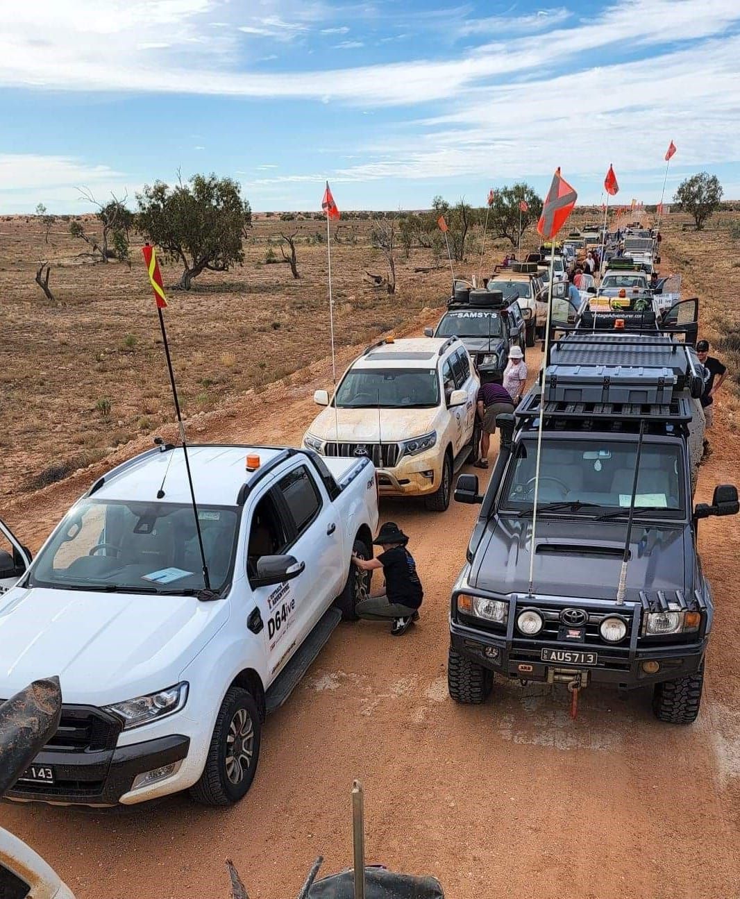Rally 4X4ing through Mansfield for prostate cancer Post image