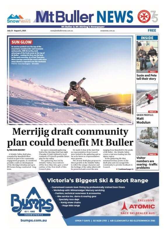 Mt Buller News, Wednesday, July 23, 2025 Post image