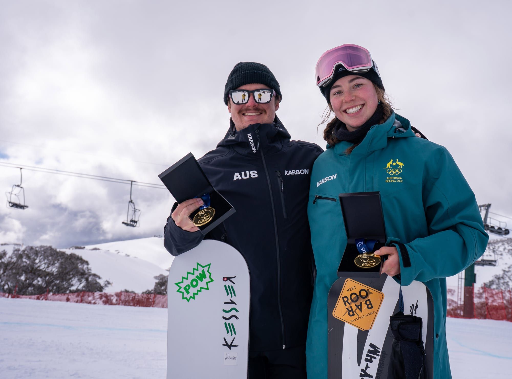 Lambert, Baff win boardercross titles at Hotham Post image