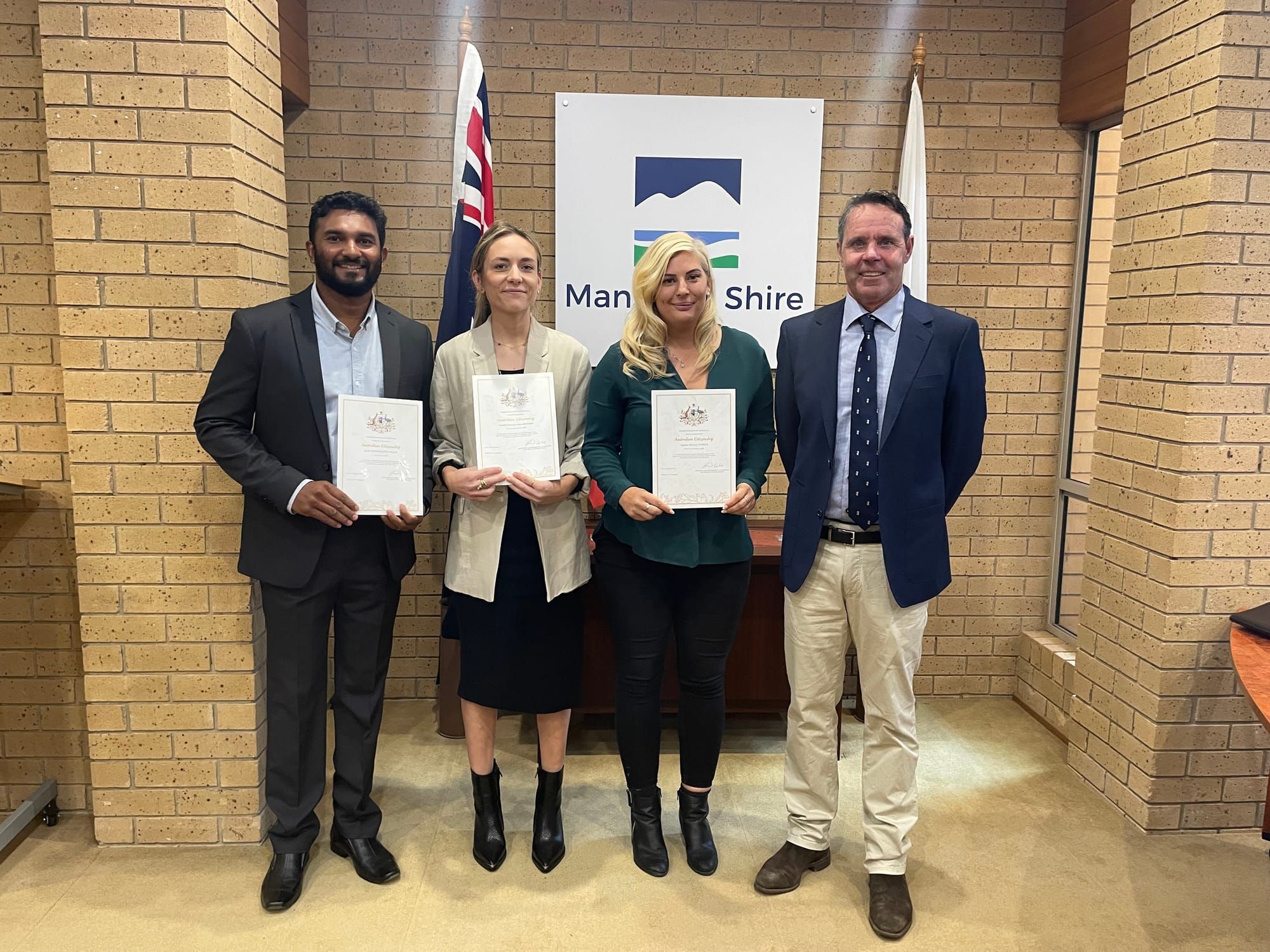 Mansfield welcomes new Australian citizens Post image
