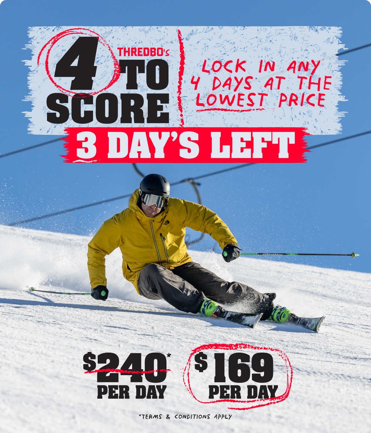 Thredbo 4 Day Flexi Pass on sale until Sunday, 1 June. Post image