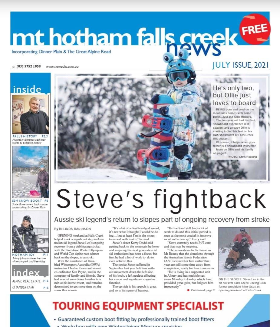 Mt Hotham Falls Creek News - July 1 2021 Post image