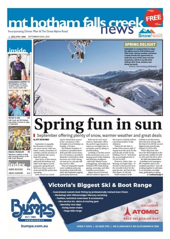 Mt Hotham Falls Creek News, August, 2025 Post image