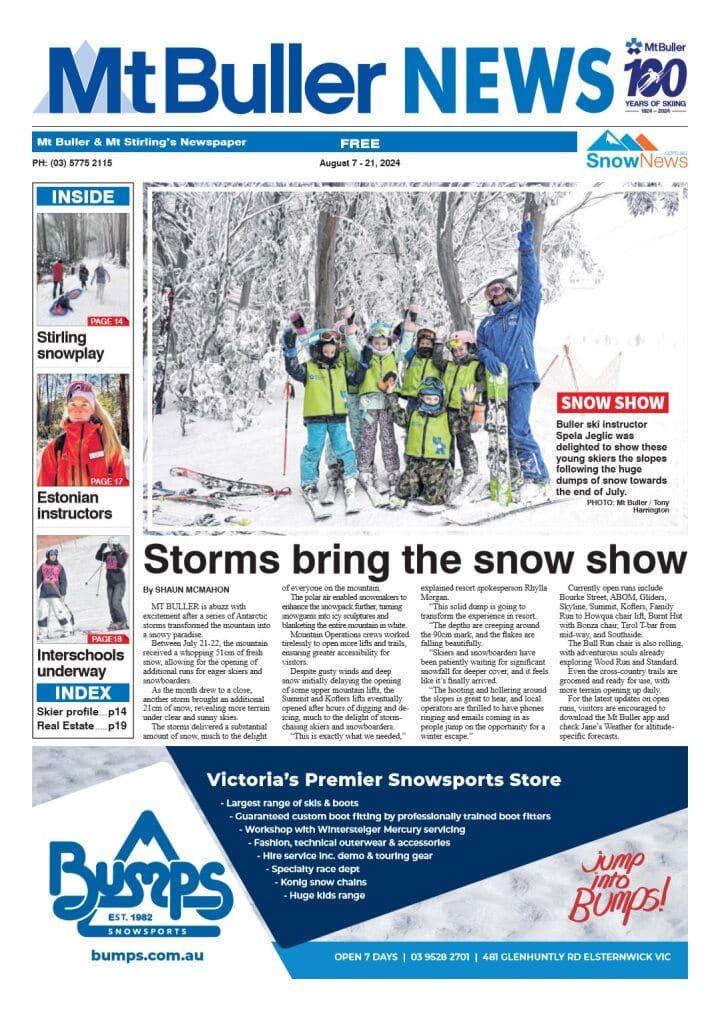 Mt Buller News, Wednesday, August 7, 2024 Post image