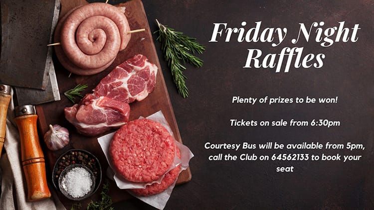 Jindabyne Bowling Club Friday Night Raffles Post image