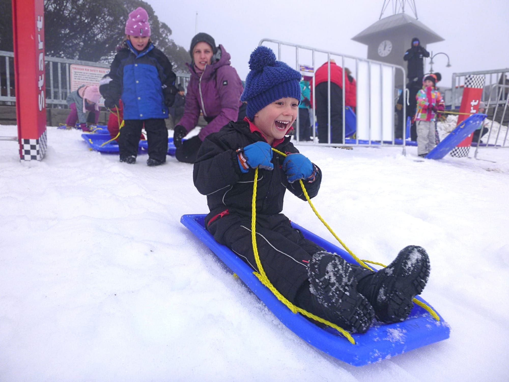 Be toboggan safe Post image