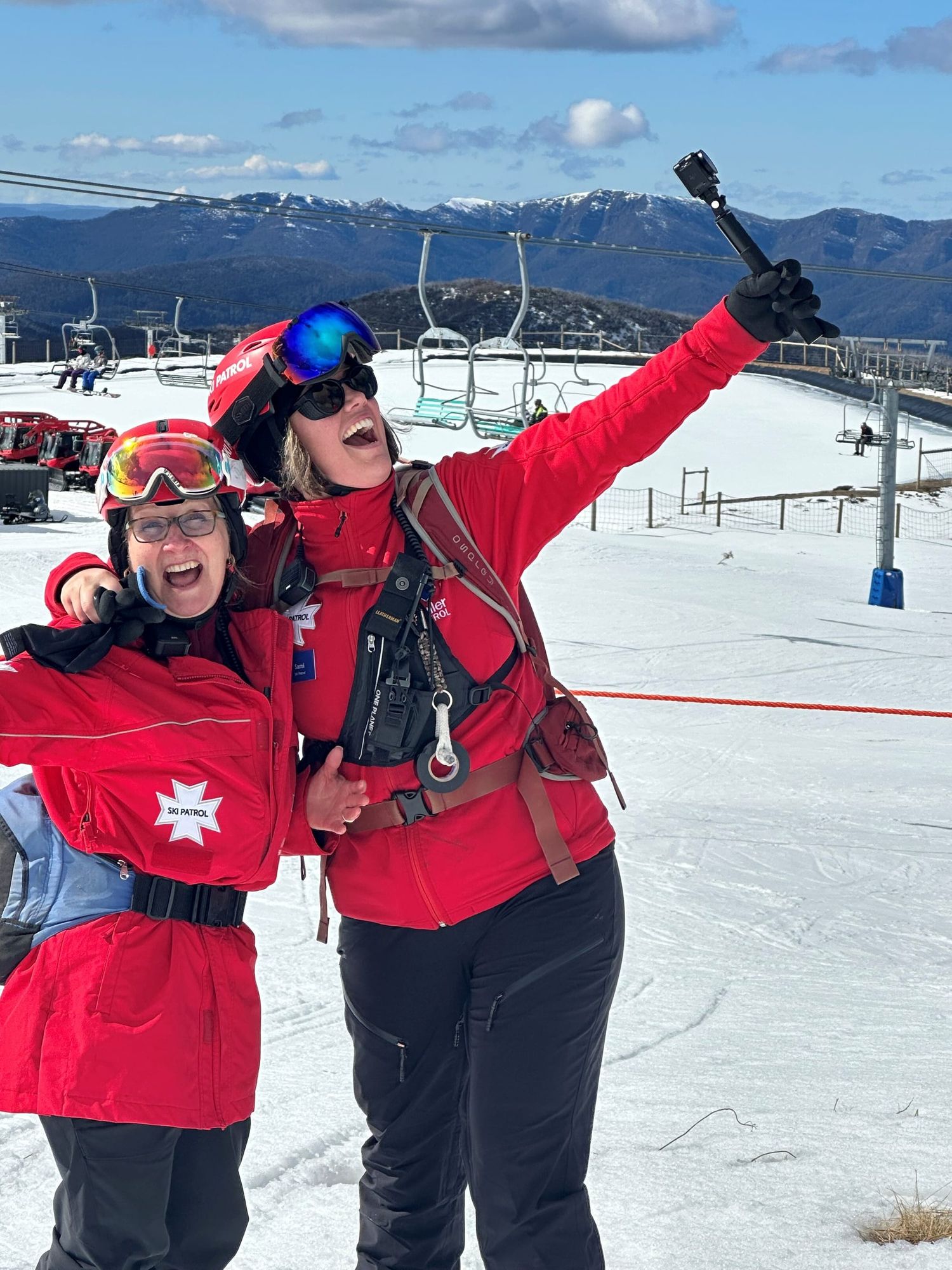 Juggling jobs, time and families - the women of the ski patrol excel Post image