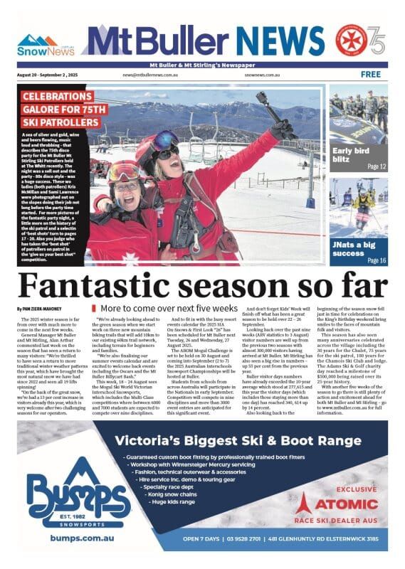 Mt Buller News, Wednesday, August 20, 2025 Post image