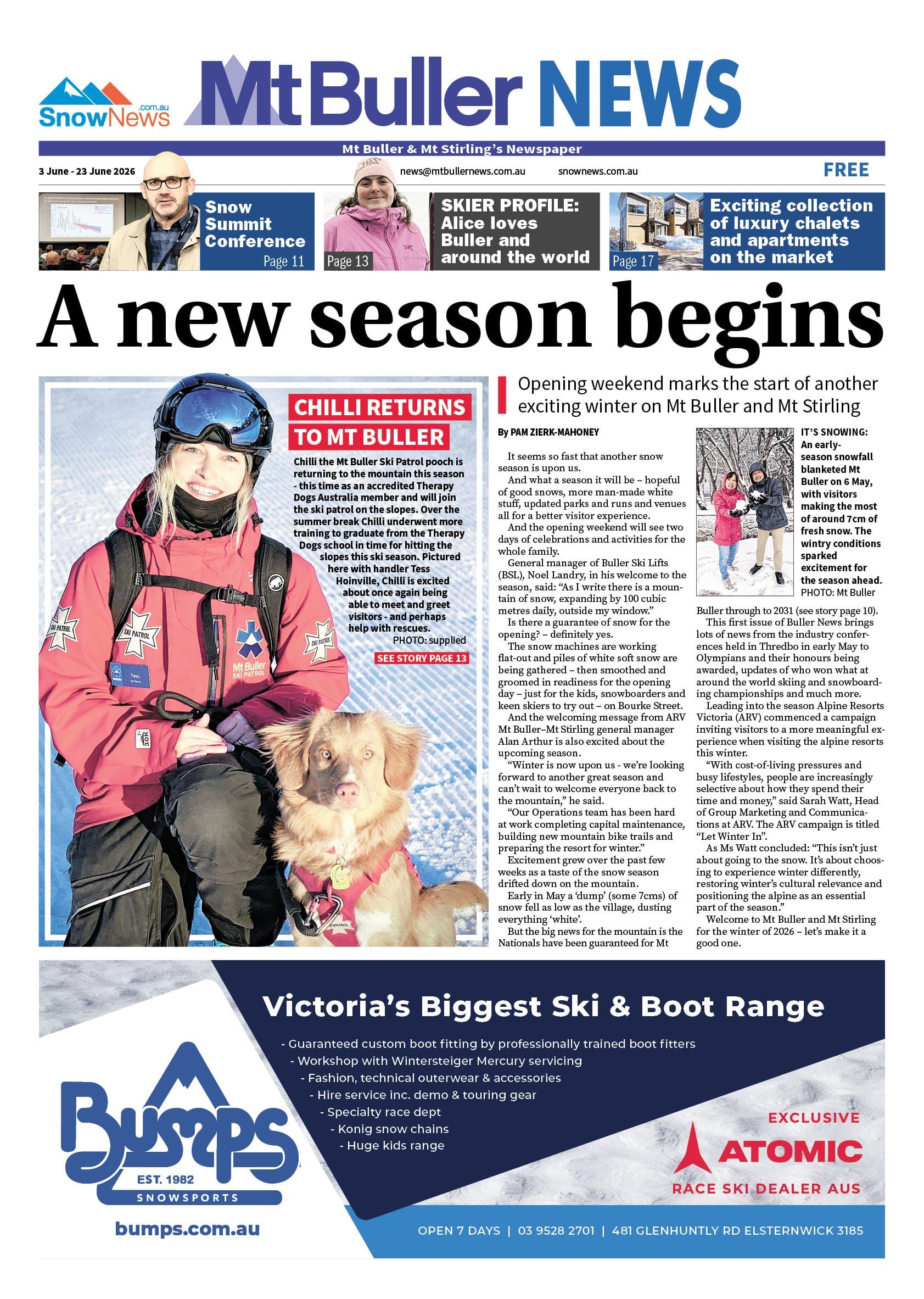 Mt Buller News, June 2026 Post image