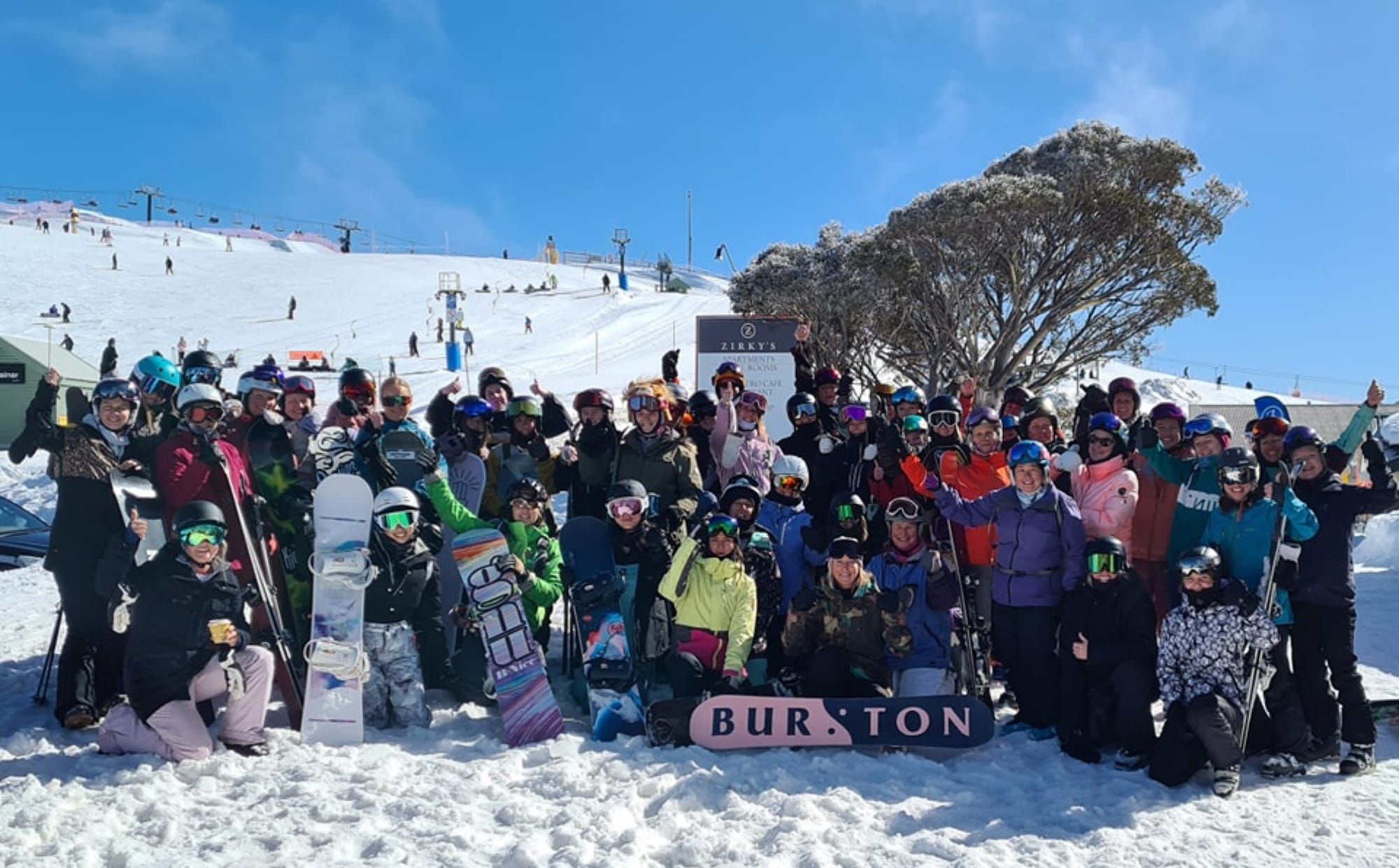 Chicks Who Shred celebrates 15 years, returning to Hotham and Falls Creek once again Post feature image
