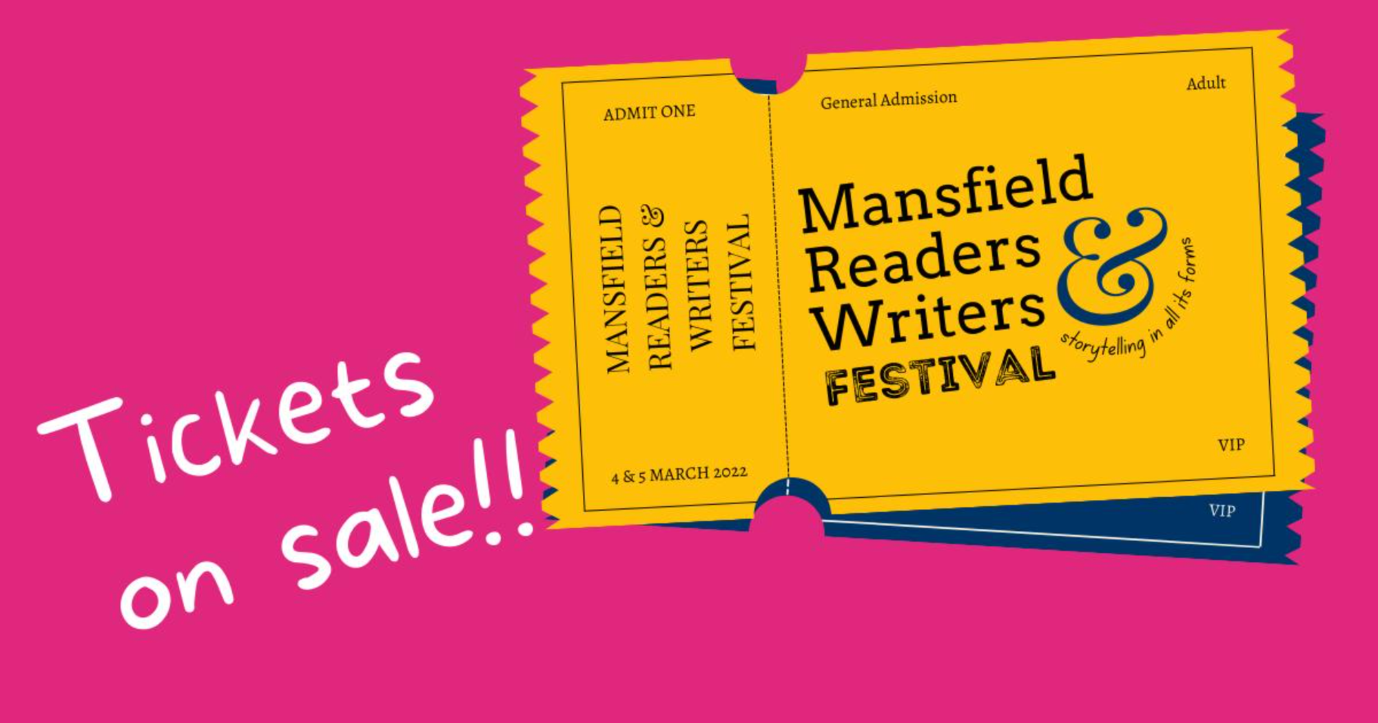 Early bird tickets on sale for literary festival Post feature image