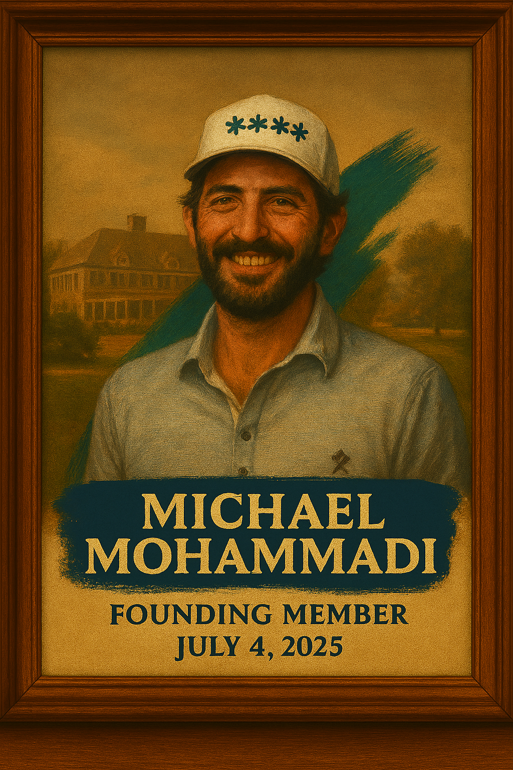 Portrait of Michael Mohammadi