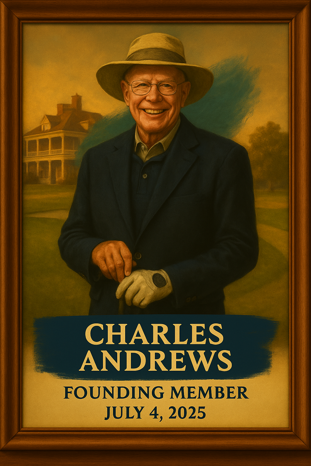 Portrait of Charles Andrews