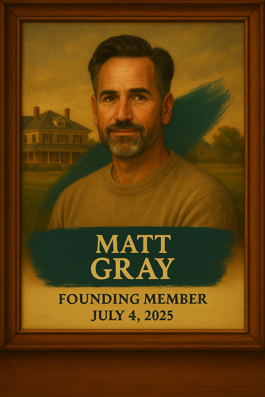 Portrait of Matt Gray