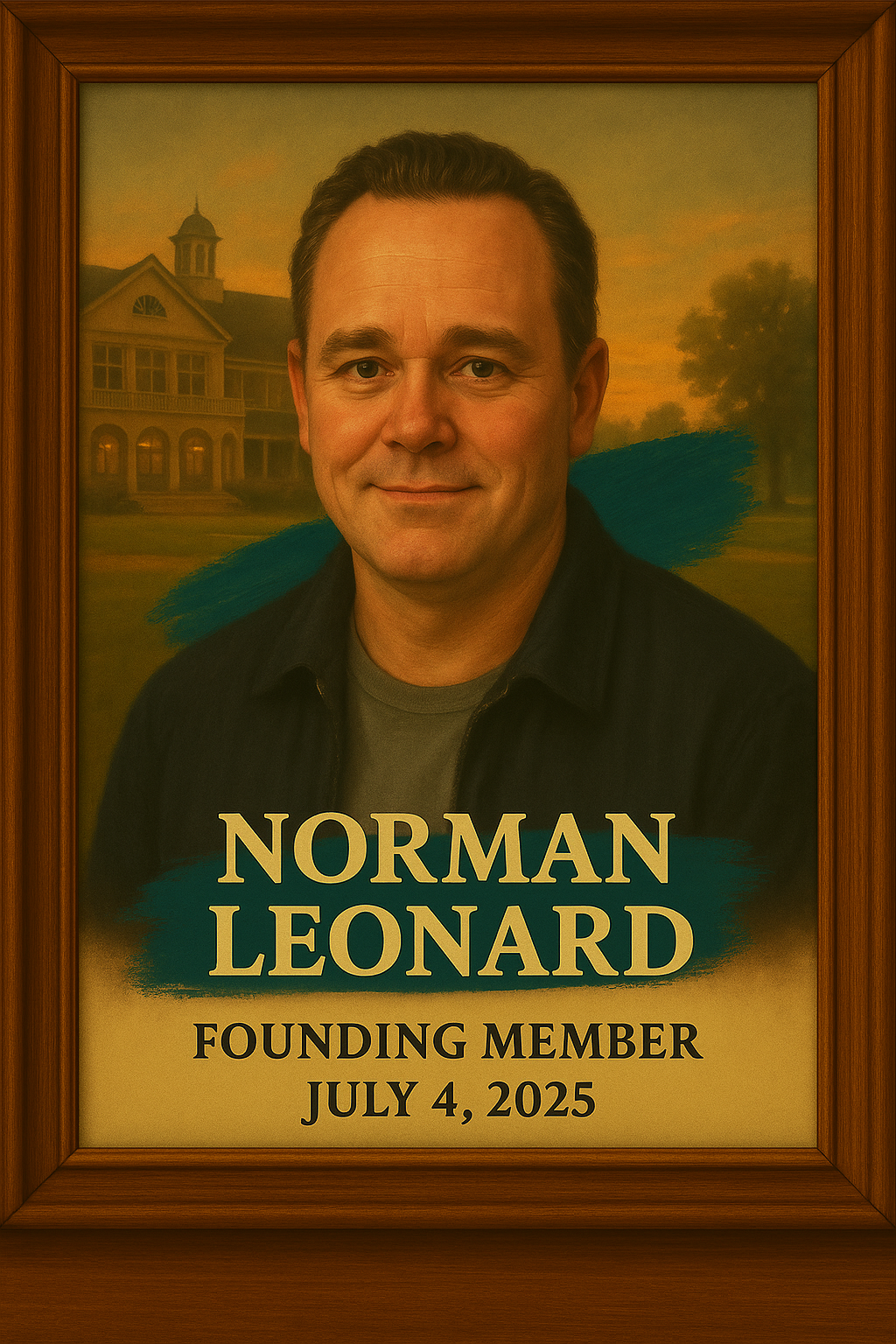 Portrait of Norman Leonard