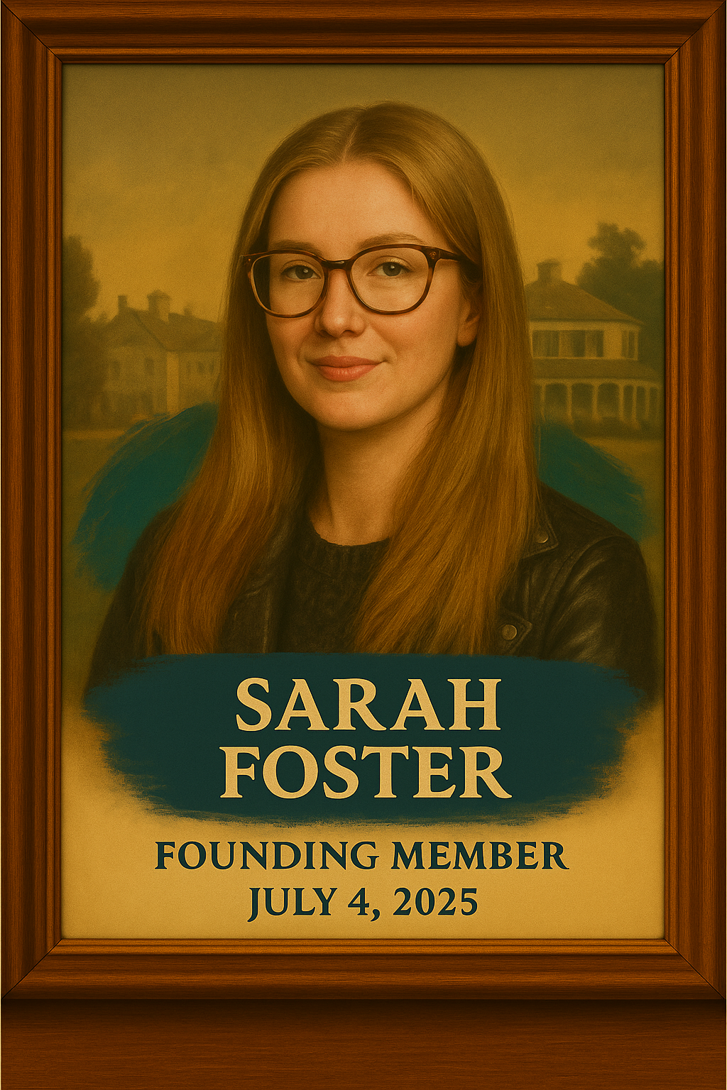 Portrait of Sarah Foster