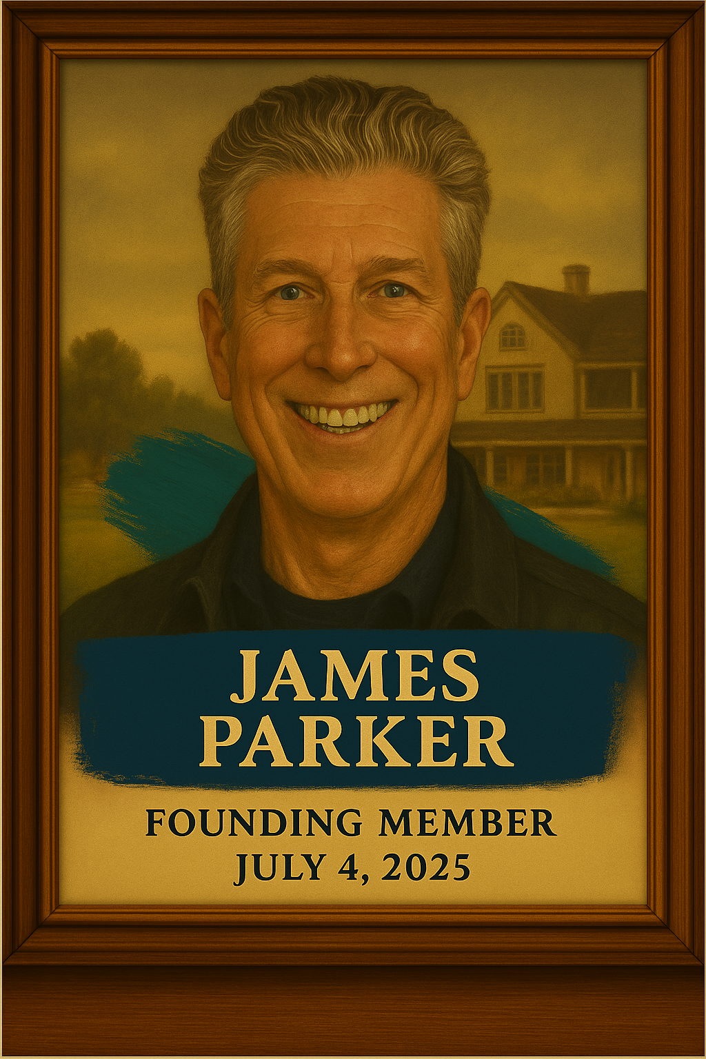 Portrait of James Parker
