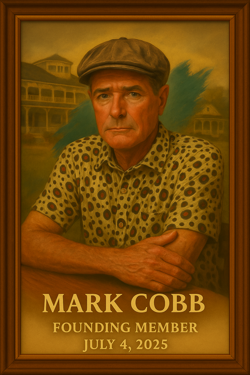 Portrait of Mark Cobb