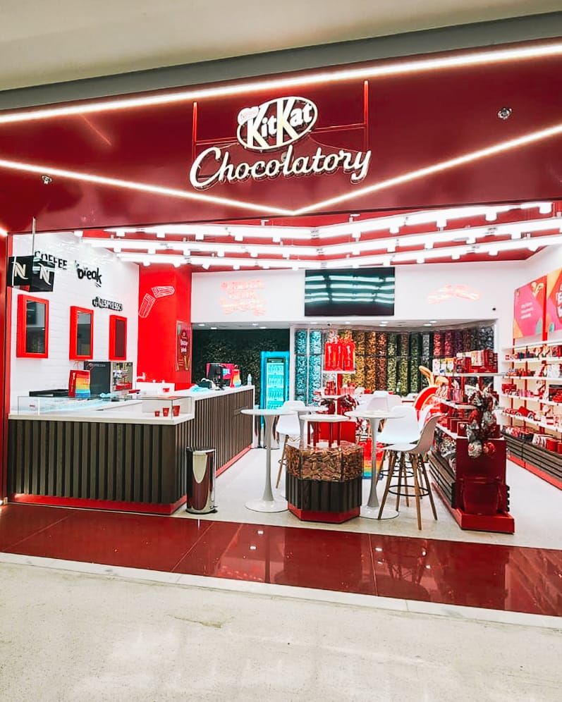KitKat Chocolatory Shopping Cidade São Paulo
