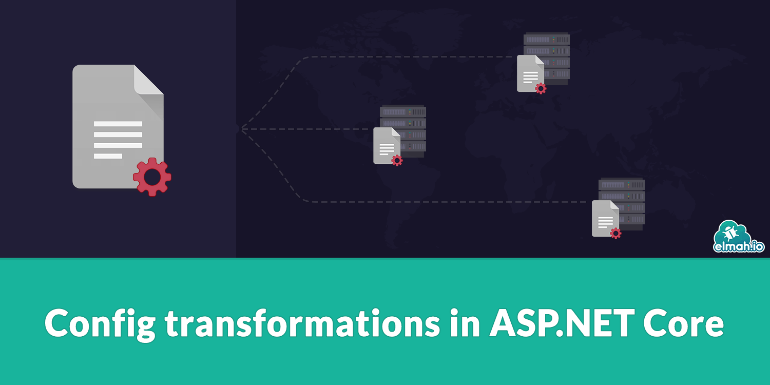 Config transformations in ASP.NET Core