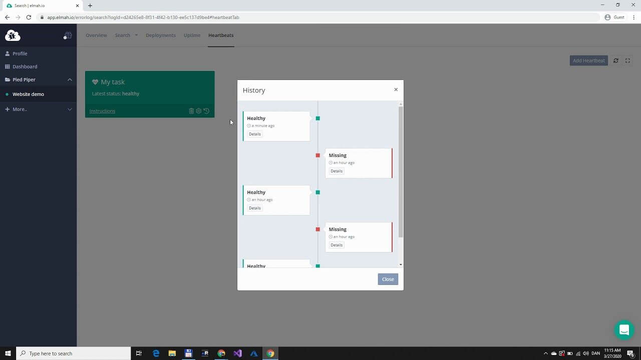 Introducing Heartbeats