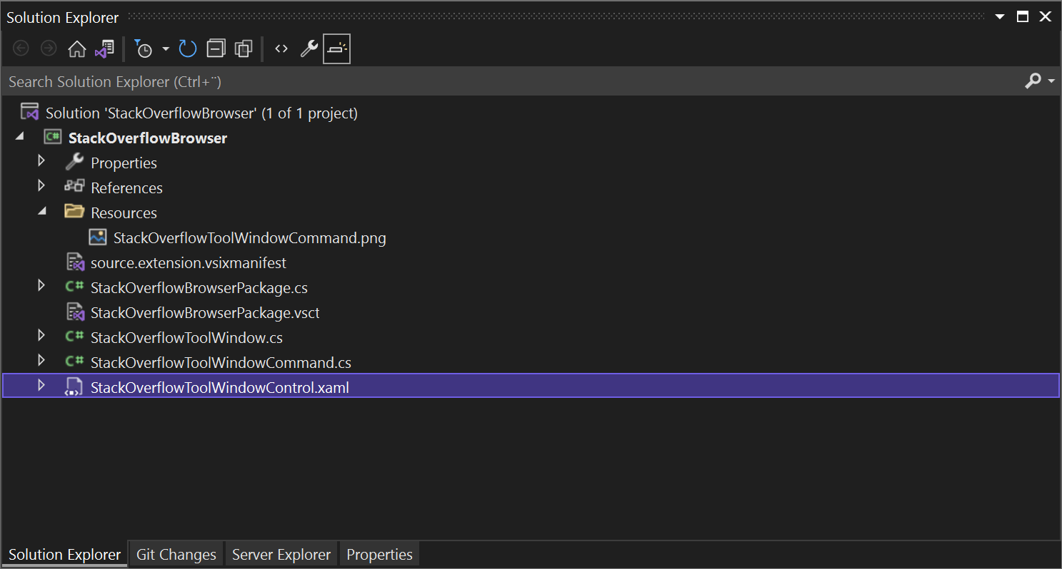 New files added to the project