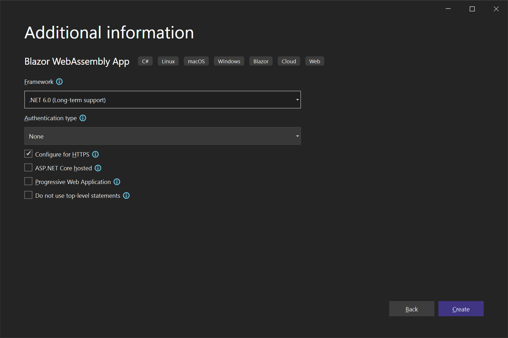 Additional information