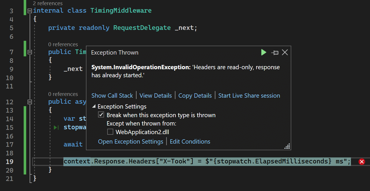 InvalidOperationException