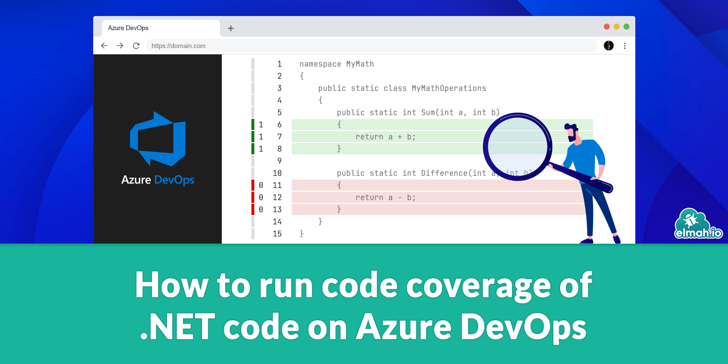 How to run code coverage of .NET code on Azure DevOps