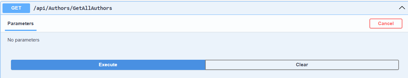 GetAllAuthors endpoint