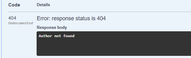 GetAuthorById not found