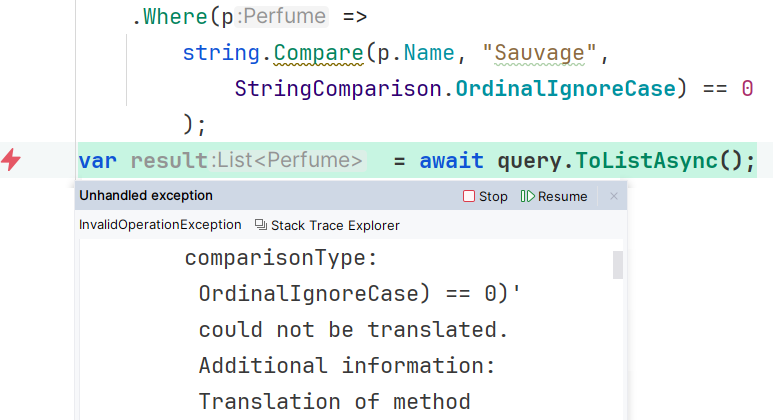 string.Compare method