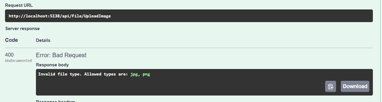 API