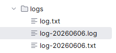 log