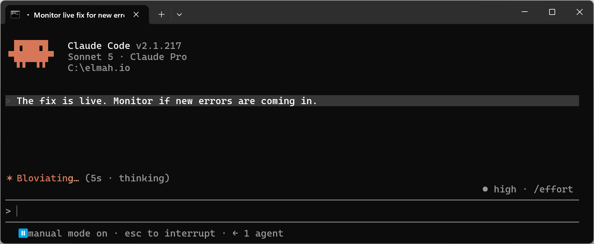 Monitor if new errors are being logged