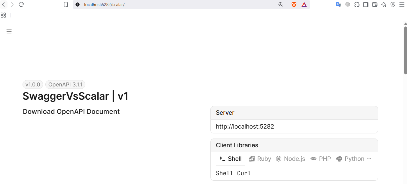 Scalar UI