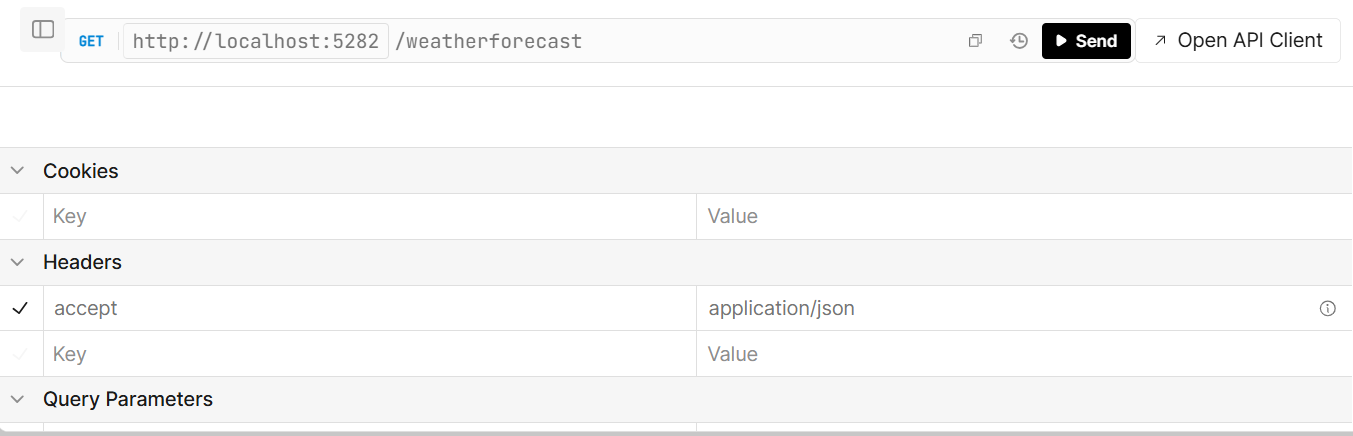 Calling API