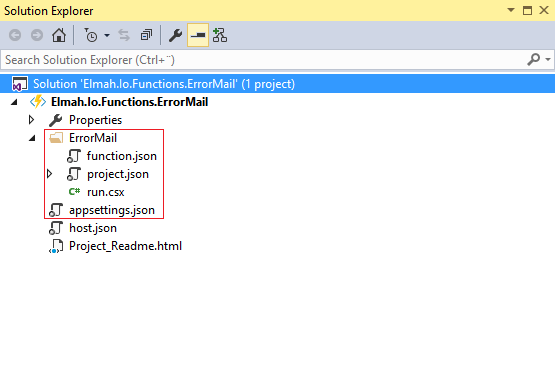 Important files in the project