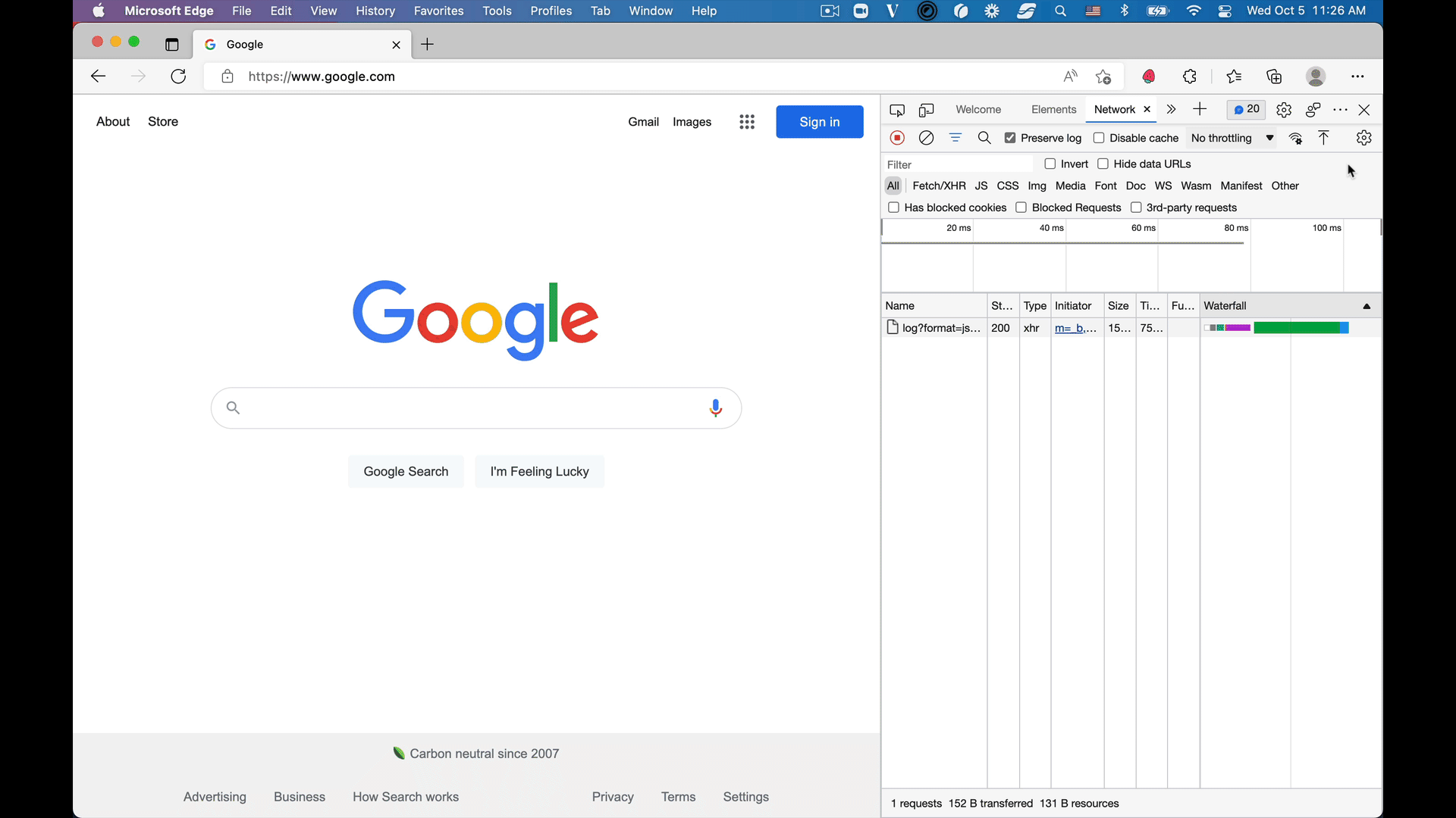 Chrome devtools - steps to download a HAR file