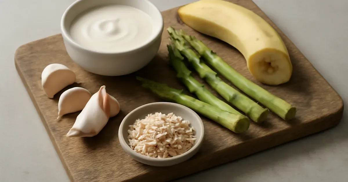 Prebiotic and probiotic foods to support the estrobolome and gut health during the follicular phase