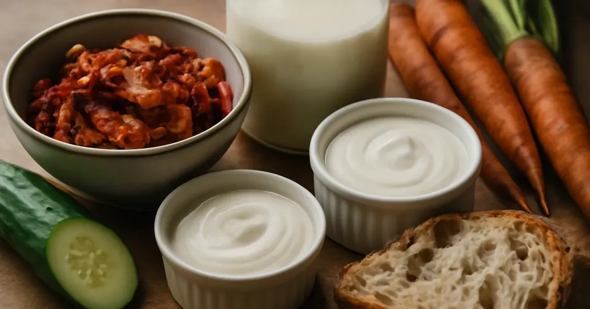 Fermented foods supporting gut microbiome health for ectomorph muscle building and nutrient absorption