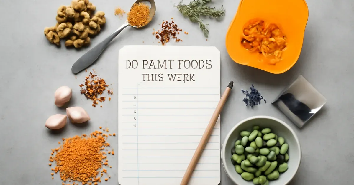 A 30 plant foods per week tracker with diverse gut-healthy foods to improve gut health naturally in the UK