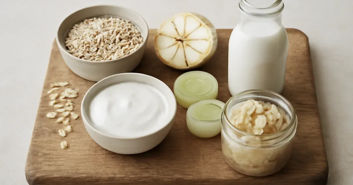 Prebiotic and probiotic foods supporting the gut-brain axis to reduce cortisol during menopause