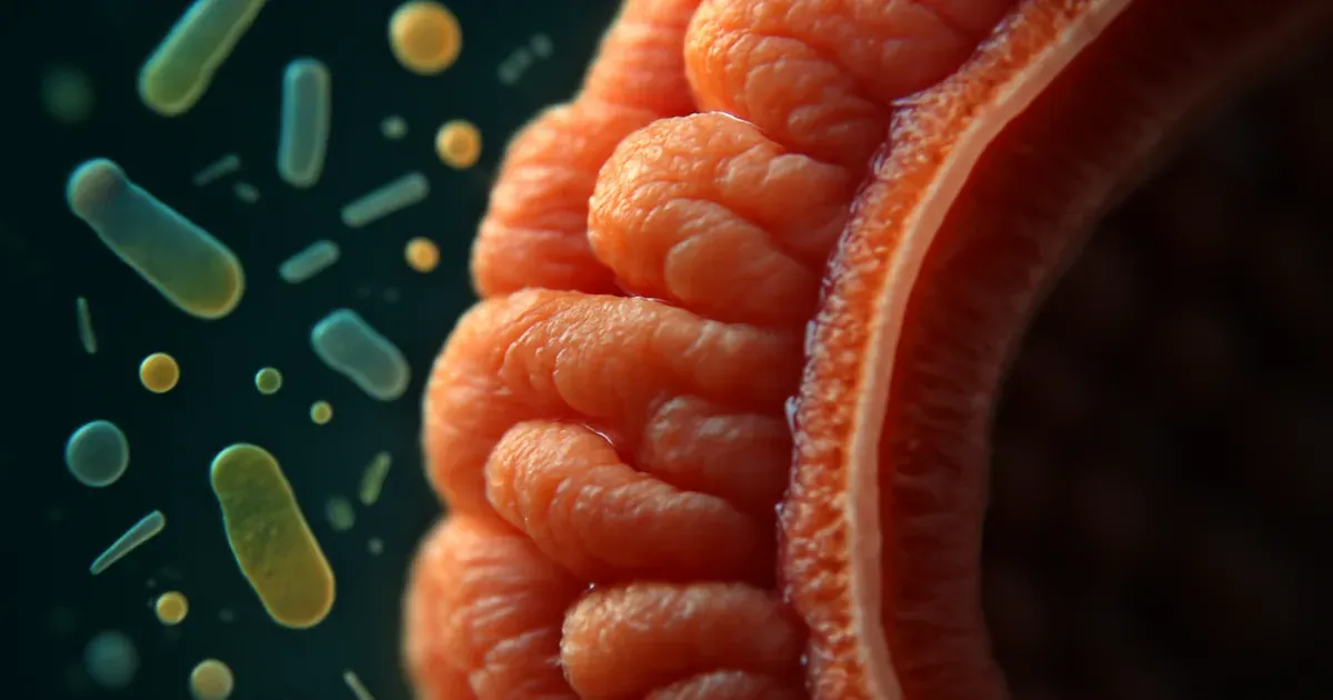 Gut microbiome and L-cells that produce GLP-1 naturally lining the intestinal wall