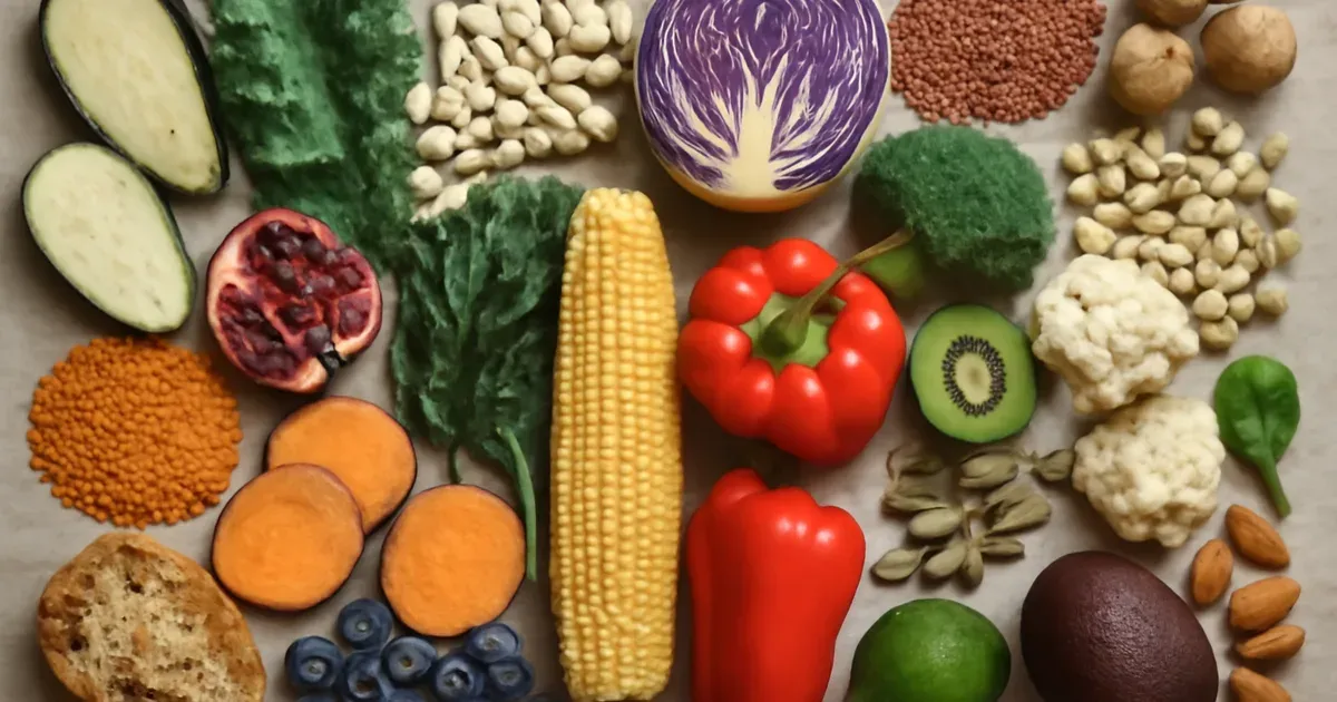 Diverse array of 30 plant foods supporting gut microbiome diversity and fiber intake for gut health