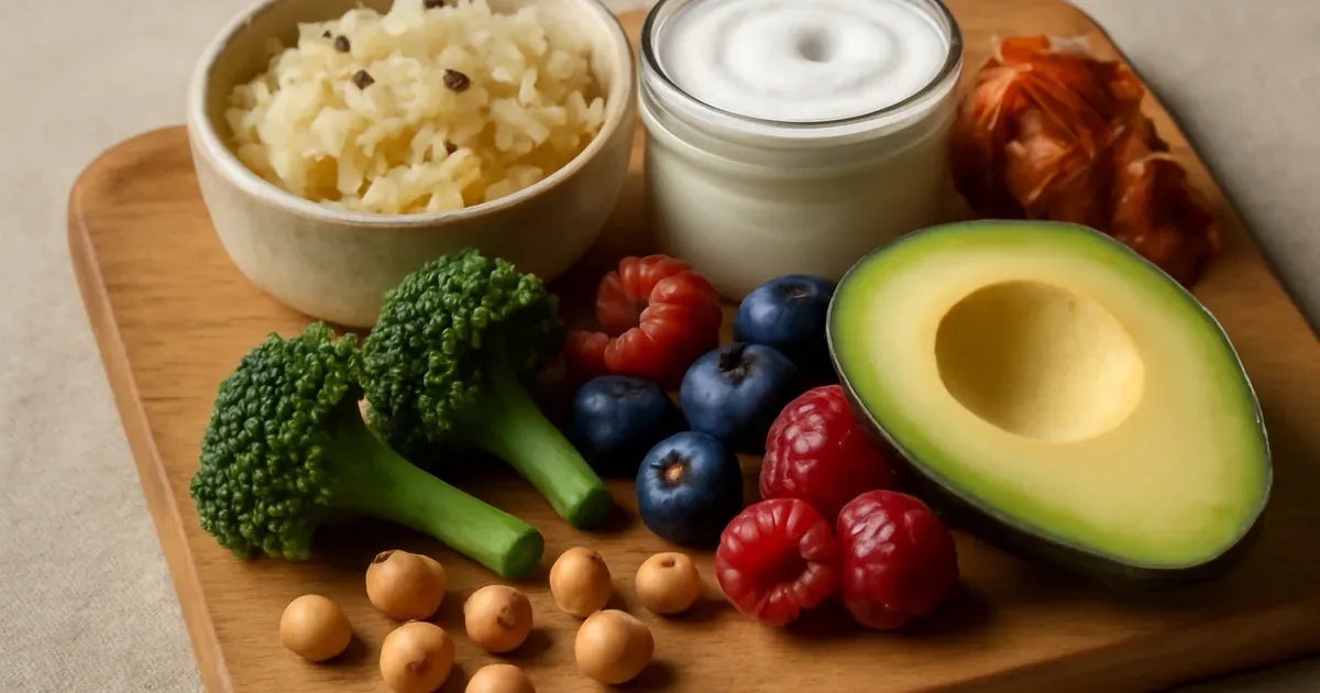 Fermented and fibre-rich foods that support gut microbiome diversity and weight loss after 40 for women