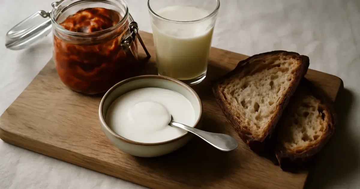 Fermented foods including kimchi, kefir and yoghurt supporting gut health UK and microbiome diversity
